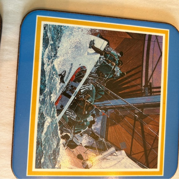 Racing yachts royal table coasters - Picture 5 of 10